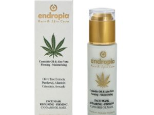 FACE MASK FIRMING – MOISTURIZING CANNABIS OIL ALOE VERA 80ML – ENDROPIA