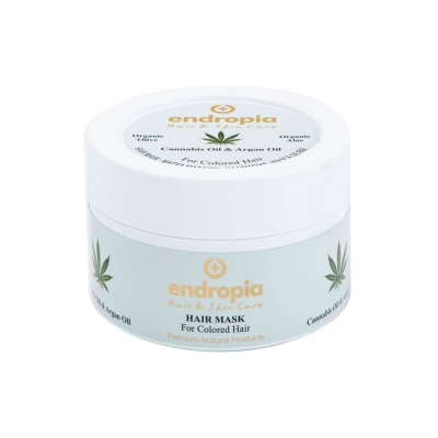 HAIR MASK CANNABIS OIL OLIVE & ARGAN OIL 280ML – ENDROPIA