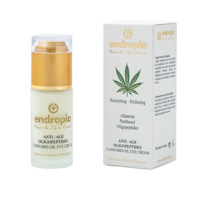 CANNABIS OIL EYE CREAM ANTI AGE OLIGOPEPTIDES 40ML – ENDROPIA
