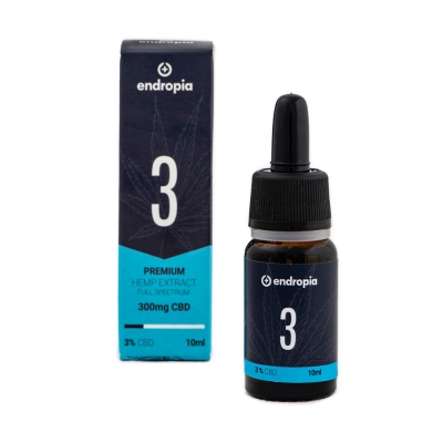 ΕΛΑΙΟ ΚΑΝΝΑΒΗΣ CBD OIL 3% 300MG10ML – ENDROPIA
