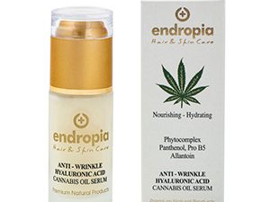FACE SERUM ANTI- WRINKLE / HYALURONIC ACID CANNABIS OIL 40ML – ENDROPIA