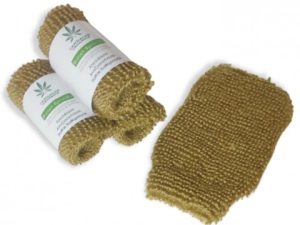 Γάντι Απολέπισης απο ίνες κάνναβης και γιούτας