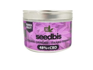 ΑΚΑΤΕΡΓΑΣΤΟΙ ΑΝΘΟΙ ΚΑΝΝΑΒΗΣ ΤΡΙΜΜΑ ΙΤΑΛΙΚΟ CBD 48% 35GR – SEEDBIS