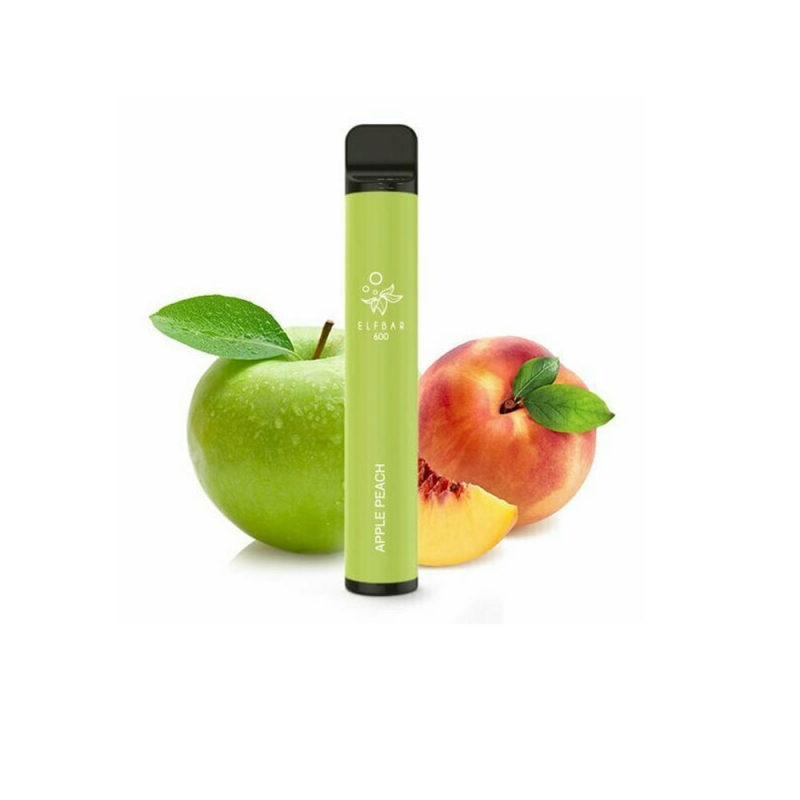 ΗΛΕΚΤΡΟΝΙΚΟ ΤΣΙΓΑΡΟ ΜΙΑΣ ΧΡΗΣΗΣ ELF BAR APPLE PEACH 20MG