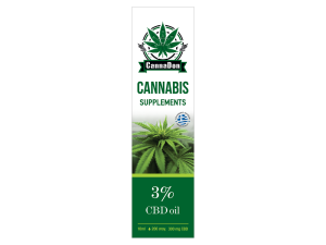 Έλαιο Κανναβιδιόλης ( CBD OIL) 10ml 3% Cannadon